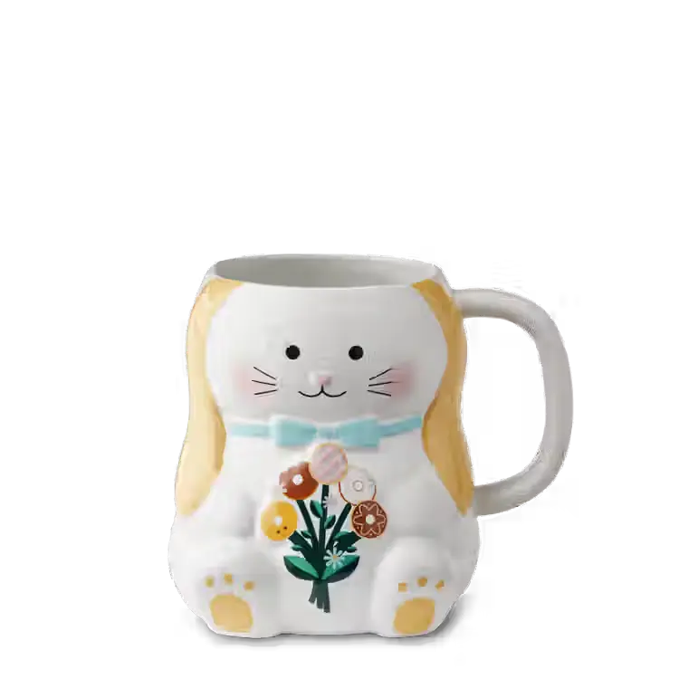 20oz Easter Bunny Ceramic Mug