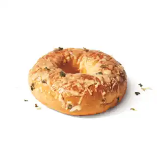 Asiago Mozzarella Bagel