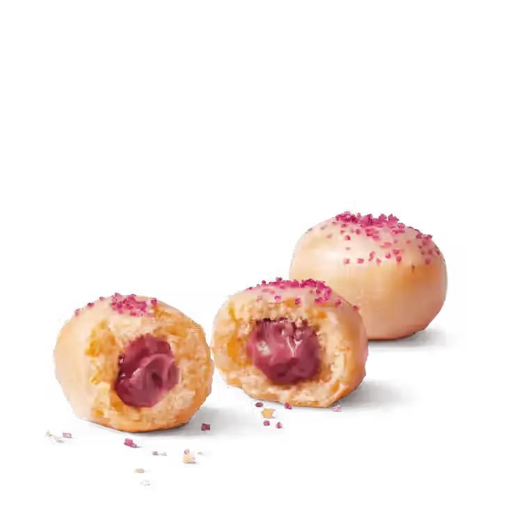Blueberry Cheesecake Filled Timbit