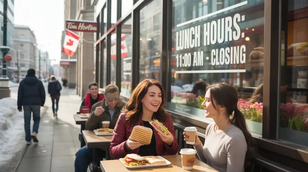 Tim Hortons Lunch Hours