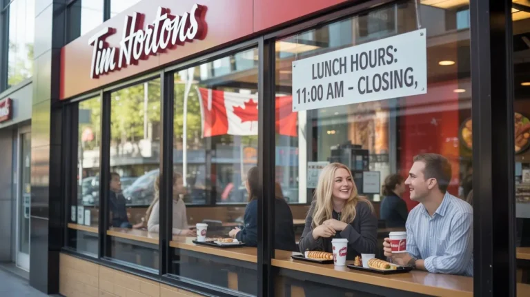 Tim Hortons Lunch Hours in Canada