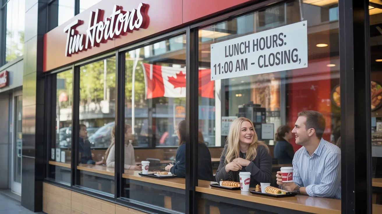 Tim Hortons Lunch Hours in Canada