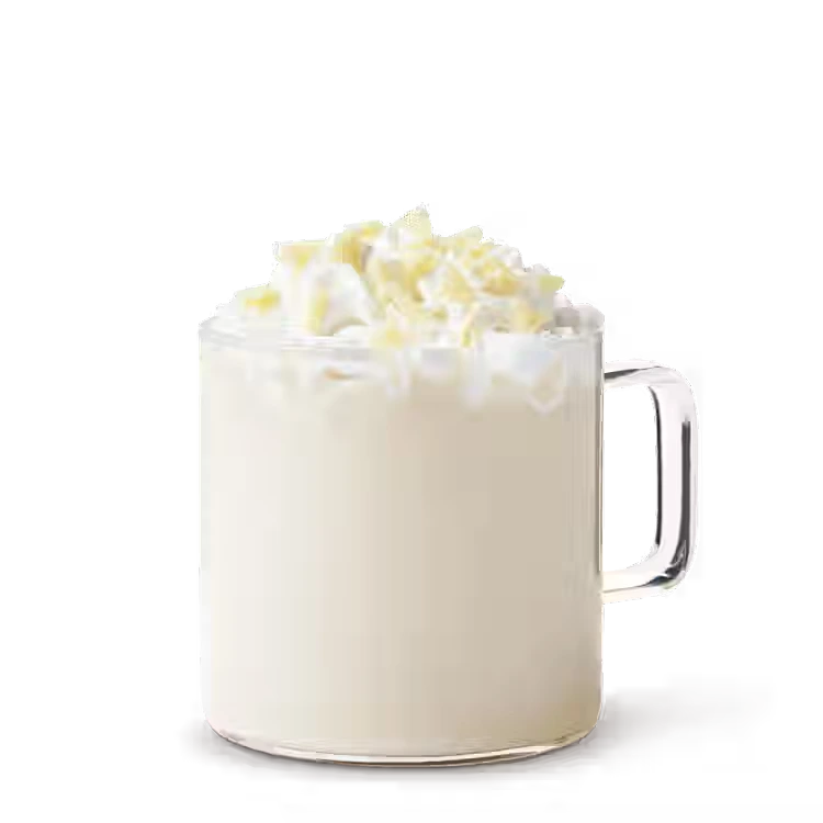 White Chocolate Pistachio White Hot Chocolate